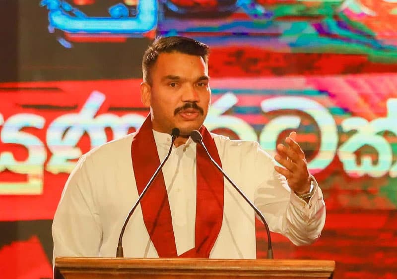 ސްރީލަންކާގެ ގާނޫނު ހަދާ މަޖިލީހުގެ މެންބަރު ނަމާލްގެ ބަންދަށް 13 ދުވަސް
